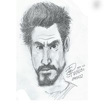 Meu projeto do curso: Retrato em caricatura com grafite. Ilustração tradicional, Desenho, e Desenho de retrato projeto de João Carlos Puglisi - 28.01.2022