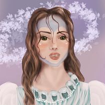Mi Proyecto del curso: Retratos digitales de fantasía con Photoshop. Traditional illustration, Drawing, Digital Illustration, Portrait Drawing, Digital Drawing, and Digital Painting project by Anna Samsonova - 01.28.2022