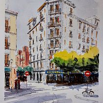 Emroru: Sketching arquitectónico para ilustraciones urbanas. Un proyecto de Diseño, Ilustración tradicional, Bocetado, Ilustración arquitectónica y Sketchbook de Emilio Romero - 30.01.2022