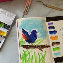 My project in Creative Watercolor Sketching for Beginners course. Un progetto di Illustrazione tradizionale, Bozzetti, Creatività, Disegno, Pittura ad acquerello e Sketchbook di Kim Davis - 30.01.2022