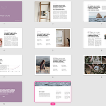 Mi Proyecto del curso: Diseño de presentaciones: crea una plantilla profesional. Un projet de Gestion de la conception, Design graphique, Design de l'information, Marketing, Communication , et Design de présentation de Martina Maffioli - 14.09.2022