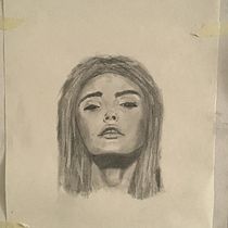 Mi Proyecto del curso: Retrato artístico al carboncillo: creando atmósferas. Ilustração tradicional, Artes plásticas, Desenho, Desenho de retrato, Desenho realista, e Desenho artístico projeto de eherederod - 30.01.2022