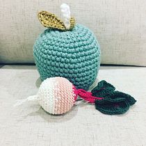 Mon projet du cours : Initiation au crochet : créez un amigurumi à croquer. Artesanato, Design de brinquedos, Tecido, DIY, Crochê, e Amigurumi projeto de nellysj - 30.01.2022