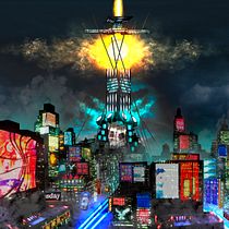 Mi Proyecto del curso: Iniciación al concept art: diseñando el futuro. Projekt z dziedziny Trad, c, jna ilustracja, Retuszowanie fotografii, Ilustracja c, frowa, Gr, komputerowe i Concept art użytkownika Alejandro Meza - 30.01.2022