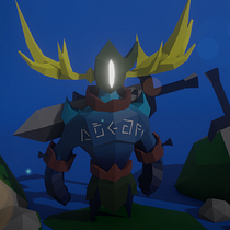 Meu projeto do curso: Modelagem de personagens low poly para videogames Ein Projekt aus dem Bereich 3D, 3-D-Modellierung, Videospiele, Design von 3-D-Figuren und Design für Videospiele von Edson L. P. Camacho - 29.01.2022