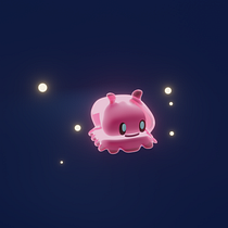 Meu projeto do curso: Criação de personagens Kawaii em 3D com Blender Ein Projekt aus dem Bereich Traditionelle Illustration, Design von Figuren, Digitale Illustration, 3-D-Modellierung und Manga von Débora Carrera Dias - 25.01.2022