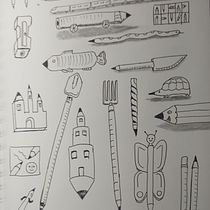 My project in The Art of Sketching: Transform Your Doodles into Art course Ein Projekt aus dem Bereich Traditionelle Illustration, Bleistiftzeichnung, Zeichnung und Sketchbook von pio-tr - 30.01.2022