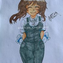 Mi Proyecto del curso: Coloreado con marcadores para dibujo manga. Traditional illustration, Comic, Color Theor, and Manga project by CARLOS CASTELLAR - 01.30.2022