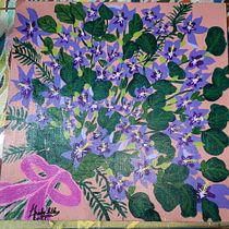 Mi Proyecto del curso: Pintura botánica con acrílico. Traditional illustration, Fine Arts, Painting, Acr, lic Painting, and Botanical Illustration project by shirleysellanes - 01.31.2022