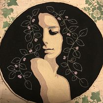 Mi hija, mi musa…. Bordado, Punch needle, e Design têxtil projeto de mjhsabate - 31.01.2022