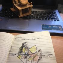 My project in Urban Sketching: Express Your World in a New Perspective course. Un projet de Illustration traditionnelle, Esquisse , Dessin, Aquarelle, Illustration architecturale , et Carnet de croquis de Saskia Aïcha - 31.01.2022