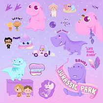 My project in Kawaii-Style Story Illustration course. Traditional illustration, Character Design, Digital Illustration, and Manga project by Ana Elisa Canarim Cordeiro - 01.31.2022