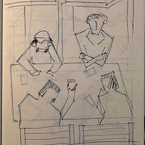 Mi Proyecto del curso: Sketching diario: desarrolla tu visión artística Ein Projekt aus dem Bereich Traditionelle Illustration, Skizzenentwurf, Kreativität, Zeichnung und Sketchbook von Ruben Combariza - 31.01.2022