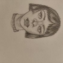 My project in Portrait Sketchbooking: Explore the Human Face course. Sketching, Drawing, Portrait Drawing, Artistic Drawing, and Sketchbook project by kanasiuczka - 01.31.2022