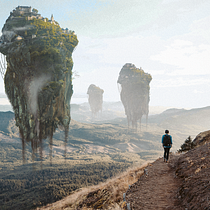My project in Photomontage in Photoshop: Create a Futuristic Universe course. Un proyecto de Post-producción fotográfica		, Retoque fotográfico, Fotografía digital, Composición fotográfica y Fotomontaje de Vovka - 28.01.2022