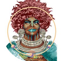 Meu projeto do curso: Retrato pictórico com técnicas digitais. Ilustração digital, Desenho de retrato, e Pintura digital projeto de danielpsvale - 31.01.2022