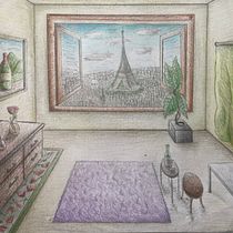 My project in Artistic Perspective: Interior Spaces from Your Point of View  course. Un projet de Illustration traditionnelle, Architecture, Dessin et Illustration architecturale de Juan Pablo Garcia - 31.01.2022