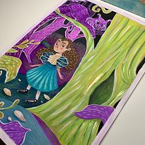 Mi Proyecto del curso: Ilustración editorial de personajes en gouache. Un progetto di Illustrazione tradizionale, Character design, Disegno, Illustrazione digitale e Pittura gouache di Tiziana Muscedere - 01.02.2022
