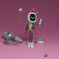Mój projekt z kursu: Wprowadzenie do modelowania i projektowania 3D w programie Blender. Een project van Motion Graphics, Ontwerp van personages, Productontwerp y  3D-modellering van Krzysztof Rzeszutek - 01.02.2022