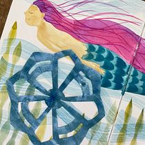 Meu projeto do curso: Técnicas de ilustração para desbloquear sua criatividade. Design, Traditional illustration, Fine Arts, Painting, Creativit, Creating with Kids, and Sketchbook project by Lisye Freire - 02.01.2022