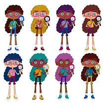 Meu projeto do curso: Design de personagens para animação com Photoshop. Animation, Character Design, and Character Animation project by Camila Alves - 01.30.2022