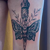 Mi Proyecto del curso: Técnicas de tatuaje blackwork con línea fina. Desenho de tatuagens projeto de sebink2000 - 02.02.2022
