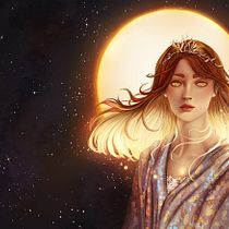 My project in Lighting and Color for Digital Portraits in Photoshop course. Traditional illustration, Digital Illustration, and Digital Painting project by Mylène Ormerod - 01.23.2022