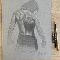 Mi Proyecto del curso: Dibujo de la figura humana en movimiento Ein Projekt aus dem Bereich Bildende Künste, Skizzenentwurf, Bleistiftzeichnung, Zeichnung und Realistische Zeichnung von Ale Golding - 02.02.2022