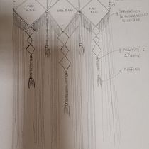 Il mio progetto del corso: Macramè per racconti intrecciati. Accessor, Design, Arts, Crafts, Interior Design, Decoration, Fiber Arts, Macramé, and Textile Design project by Viviana Fumanti - 02.02.2022