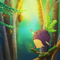 Mein Kursprojekt: Atmosphärische Szenen in Procreate: Malen mit Farben und Licht . Ilustração tradicional e Ilustração digital projeto de carolin.etzold - 02.02.2022
