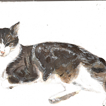 Mon projet du cours : Techniques expérimentales d’aquarelle pour débutants. Un progetto di Illustrazione tradizionale, Belle arti, Pittura ad acquerello e Illustrazione naturalistica di Léa - 02.02.2022