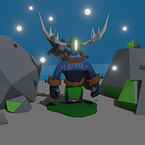 Resultado final del proyecto Ein Projekt aus dem Bereich 3D, 3-D-Modellierung, Videospiele, Design von 3-D-Figuren und Design für Videospiele von josemaria2413 - 02.02.2022