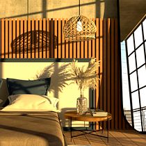 Mi Proyecto del curso: Render de interiores con SketchUp y V-Ray Next. Projekt z dziedziny  Architektura, Architektura wnętrz, Architektura c, frowa, Wizualizacja architektoniczna, Projektowanie wnętrz,  Dekoracja wnętrz i Dekoracja wnętrz użytkownika Ornella Mengual - 01.02.2022