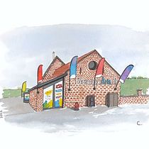 Mon projet du cours : Dessin architectural à l’aquarelle et à l’encre. Sketching, Drawing, Watercolor Painting, Architectural Illustration, Sketchbook & Ink Illustration project by Camille - 02.03.2022