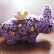 Mój projekt z kursu: Projektowanie i wykonanie amigurumi. Arts, Crafts, To, Design, Fiber Arts, DIY, Crochet, Amigurumi, and Textile Design project by Aleksandra - 02.03.2022