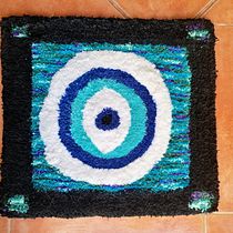 Mi Proyecto del curso: Técnica tufting para la creación de alfombras. Un projet de Artisanat, Décoration, Art textile, DIY , et Design textile de Blanca - 03.02.2022