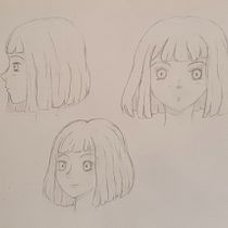 Mon projet du cours : Création de personnages de manga. Traditional illustration, Character Design, Comic, and Manga project by Manon - 02.03.2022