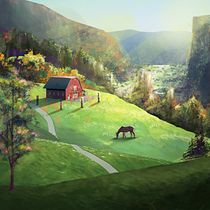 My project in Cinematic Digital Illustration with Photoshop course. Traditional illustration, Digital Illustration, and Concept Art project by Ronaldo Reyes - 02.03.2022
