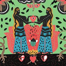 Mi Proyecto del curso: Ilustración vectorial con sello surrealista. Un progetto di Illustrazione tradizionale e Illustrazione vettoriale di patrimedcalf - 03.02.2022