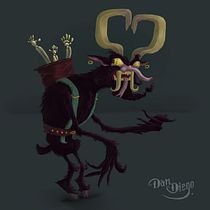 Mi Proyecto del curso: Pintura digital de personajes: ilustra con luz y color. Ilustração tradicional, Design de personagens, Ilustração digital, e Pintura digital projeto de Adrián Dan Diego - 04.02.2022