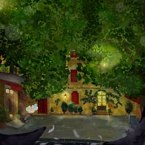 My project in Cinematic Digital Illustration with Photoshop course. Traditional illustration, Digital Illustration, and Concept Art project by Olha Oborska - 02.03.2022