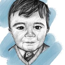 Il mio progetto del corso: Ritratto moderno con Procreate: dona stile ai tuoi soggetti. Ilustração tradicional, Ilustração digital, e Desenho digital projeto de vincenzodivico - 04.02.2022