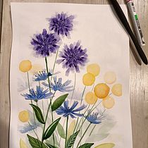 Il mio progetto del corso: Acquerelli floreali: entra in sintonia con la natura. Un progetto di Illustrazione tradizionale, Pittura, Pittura ad acquerello e Illustrazione botanica di Chiara Terraneo - 04.02.2022