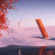 Mi Proyecto del curso: ArchViz de interiores: crea diseños 3D surrealistas con Blender. Arquitetura, Arquitetura de interiores, Arquitetura digital, e Visualização arquitetônica projeto de Javi Márquez López - 04.02.2022