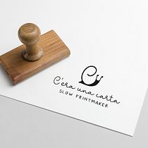 C'era una carta: the logo for my printmaking adventure!. Design, Br, ing, Identit, Graphic Design, and Logo Design project by dea.valkanova - 02.04.2022