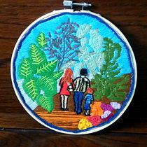 Il mio progetto del corso: Introduzione al ricamo botanico. Un projet de Broderie , et Design textile de Silvana Geronimi - 04.02.2022