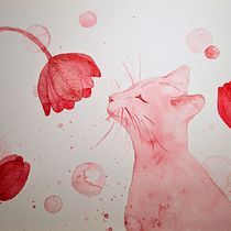 My project in Modern Watercolor Techniques course. Un progetto di Illustrazione tradizionale, Belle arti, Pittura e Pittura ad acquerello di liigala - 04.02.2022