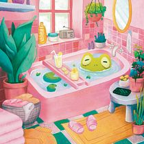 Mi Proyecto del curso: Escenas atmosféricas en Procreate: pinta con colores y luces . Traditional illustration, and Digital Illustration project by sofia clachar - 02.04.2022