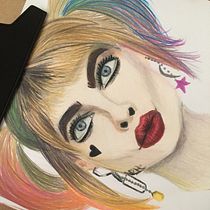 Meu projeto do curso: Retrato realista com lápis de cor. Traditional illustration, Fine Arts, Pencil Drawing, Drawing, Portrait Drawing, Realistic Drawing, Artistic Drawing, and Colored Pencil Drawing project by Hellena Brandolt - 02.04.2022