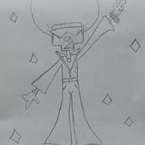 Meu projeto do curso: Introdução à criação de personagens estilo cartoon. Traditional illustration, Character Design, and Drawing project by Glaucia Costa - 02.05.2022